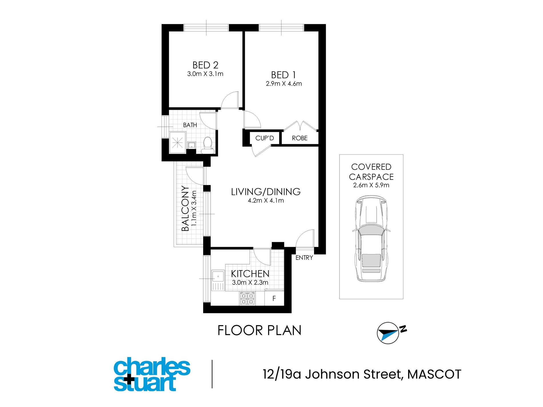 12 / 19A Johnson Street, Mascot
