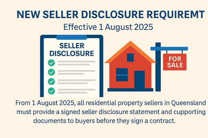 📢 New Law Alert: What Every QLD Seller Must Know Before 1 August 2025