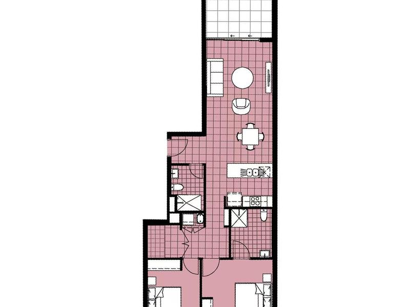 305 / 4 Banilung Street, Rosebery Floor Plan
