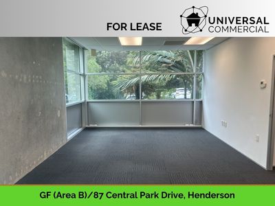 GF (area B) / 87 Central Park Drive, Henderson