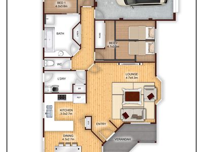 1 & 2 / 23 SEVERIN COURT, Thurgoona