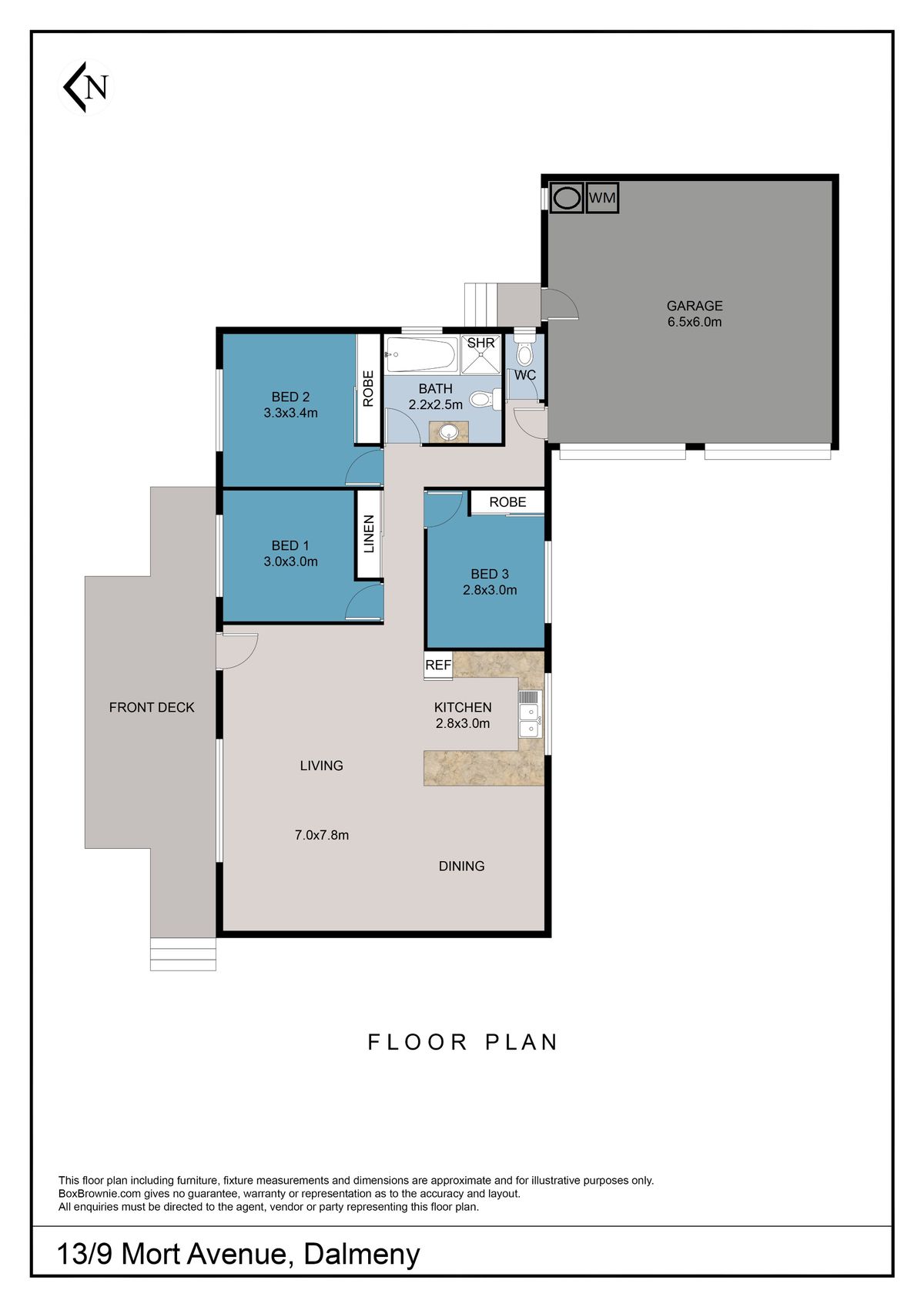 13 / 9 Mort Avenue, Dalmeny
