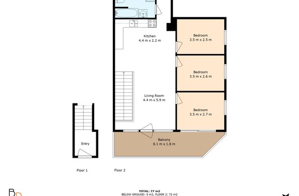 1 / 331 Gardeners Road, Mascot