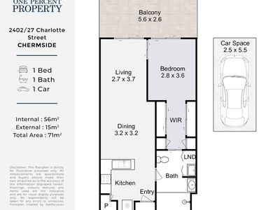 2402 / 27 Charlotte Street, Chermside