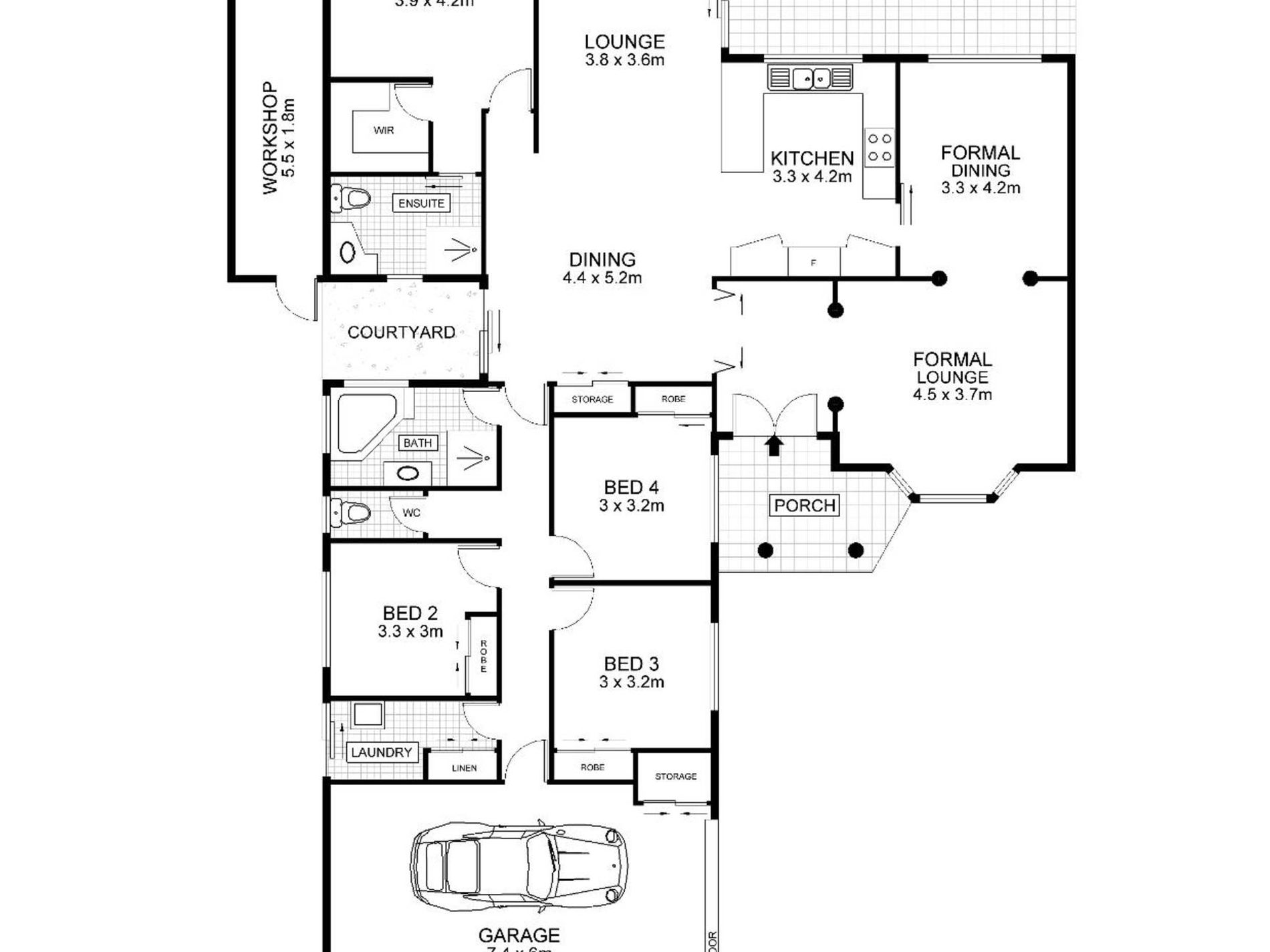 132 Tepequar Drive, Maroochydore Floor Plan