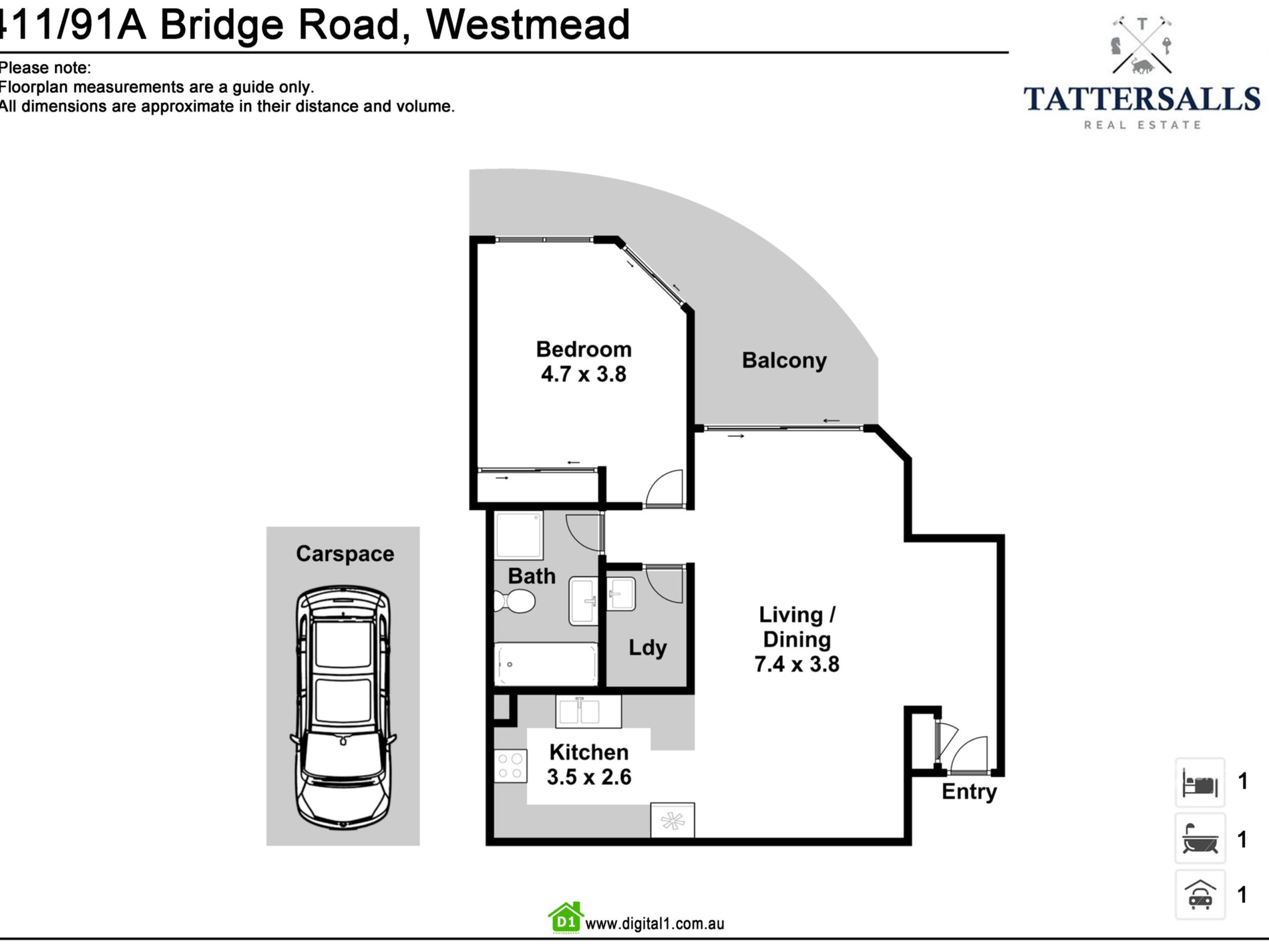 411 / 91A Bridge Road, Westmead