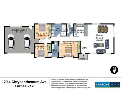 2 / 14 Chrysanthemum Avenue, Lurnea