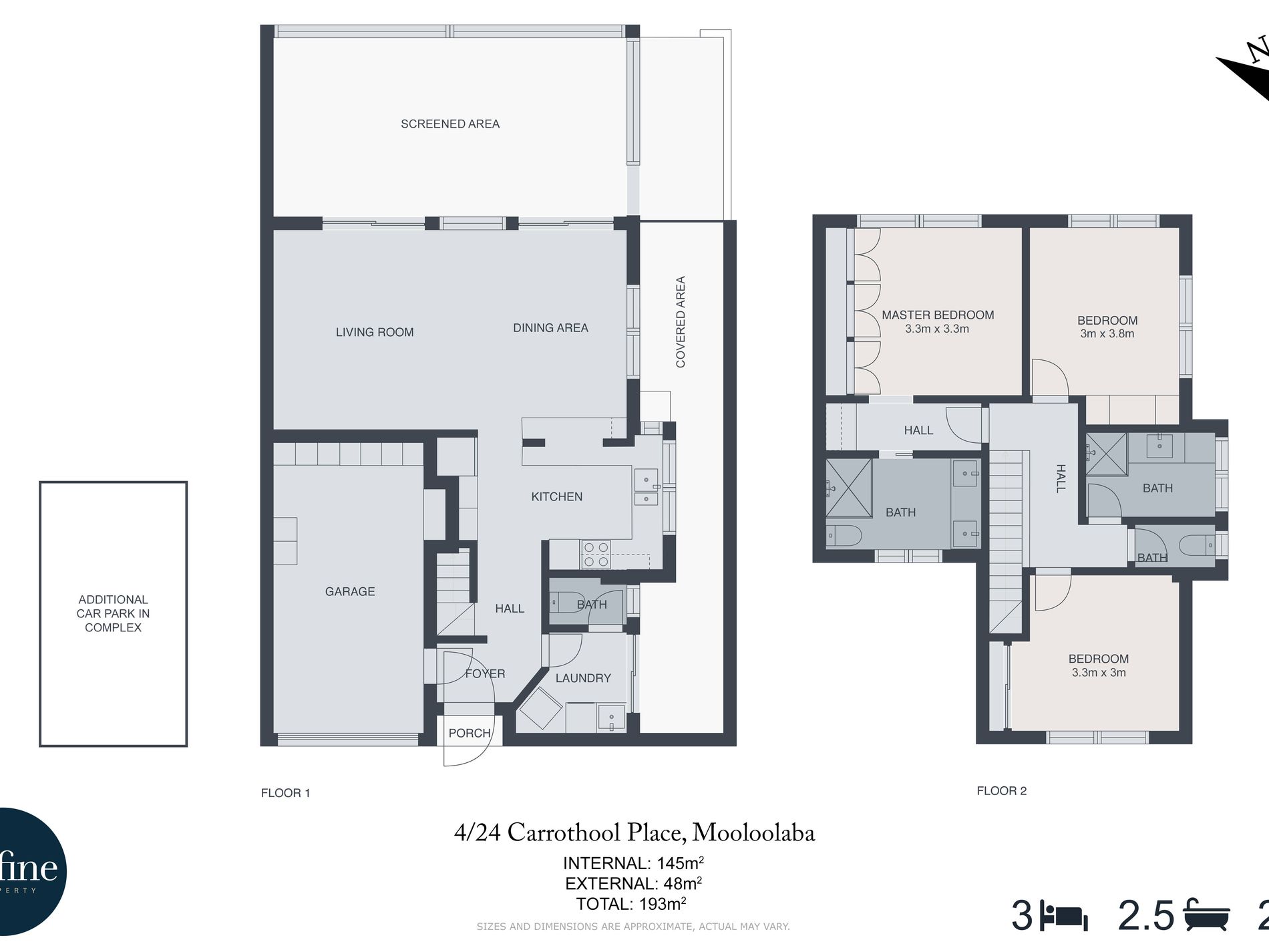 4 / 24 Carrothool Place, Mooloolaba Floor Plan