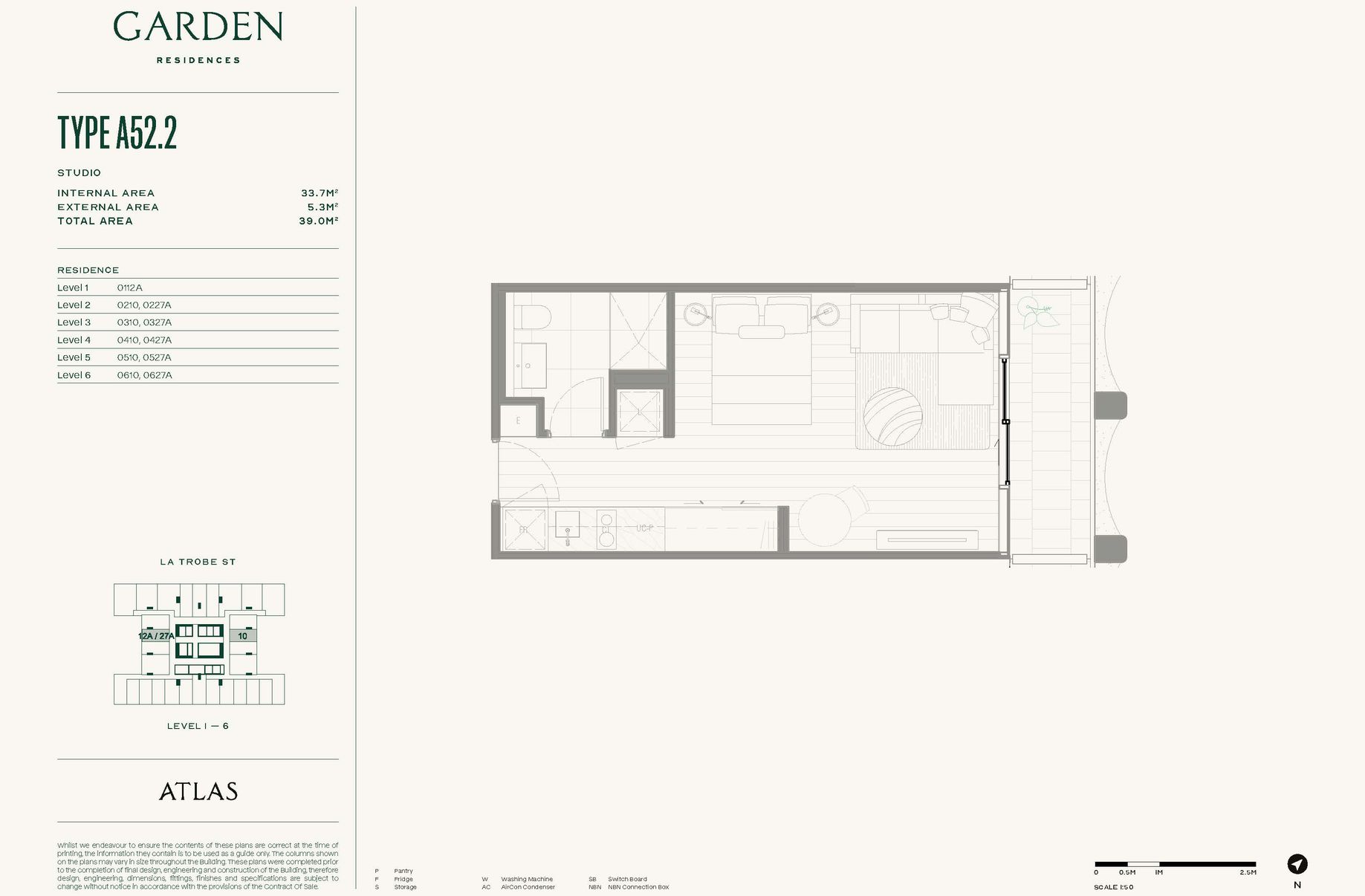 Studio / 383 La Trobe Street, Melbourne