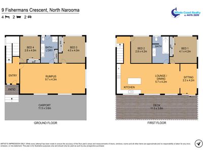 9 FISHERMANS CRESCENT, North Narooma