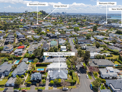 7 Ohinerau Street, Remuera