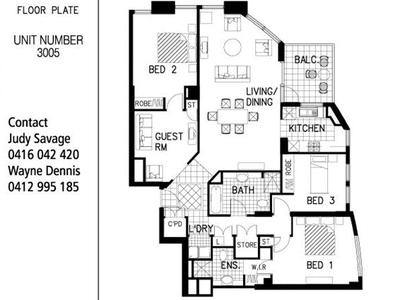 3005 / 77-81 Berry Street, North Sydney