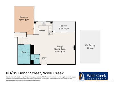 110 / 95 Bonar Street, Wolli Creek