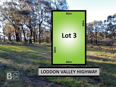 Lot 3, 144 Loddon Valley Highway , Sailors Gully