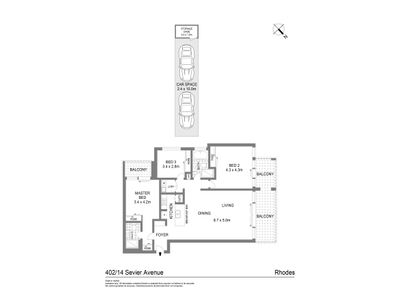 402 / 14 Sevier Avenue, Rhodes