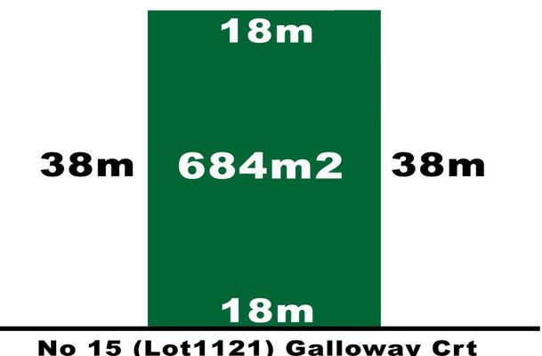 Lot 1121, 15 Galloway Court, Greenvale
