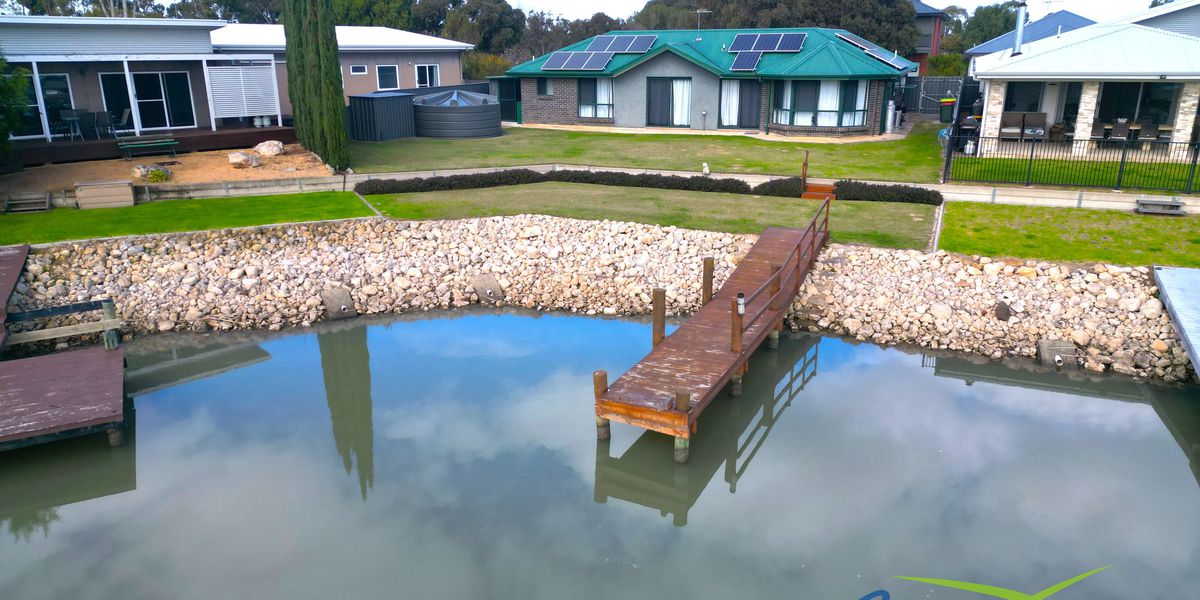 Water view everyday!