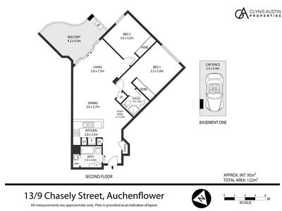 13 / 9 Chasely Street, Auchenflower