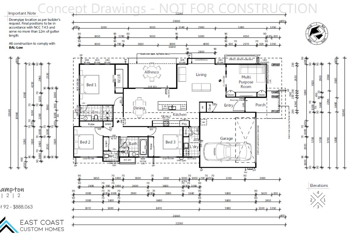 House & Land - 92 / Birrigan Iluka Beach Laurie Drive, Iluka