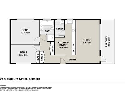 3 / 2-4 Sudbury Street, Belmore