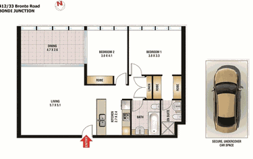 412 / 33 Bronte  Road, Bondi Junction