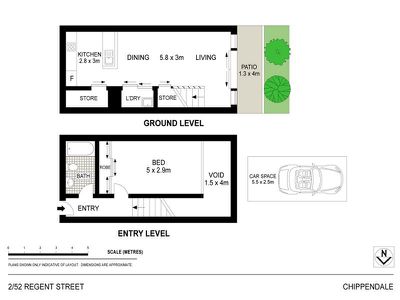 2 / 52 Regent Street, Chippendale