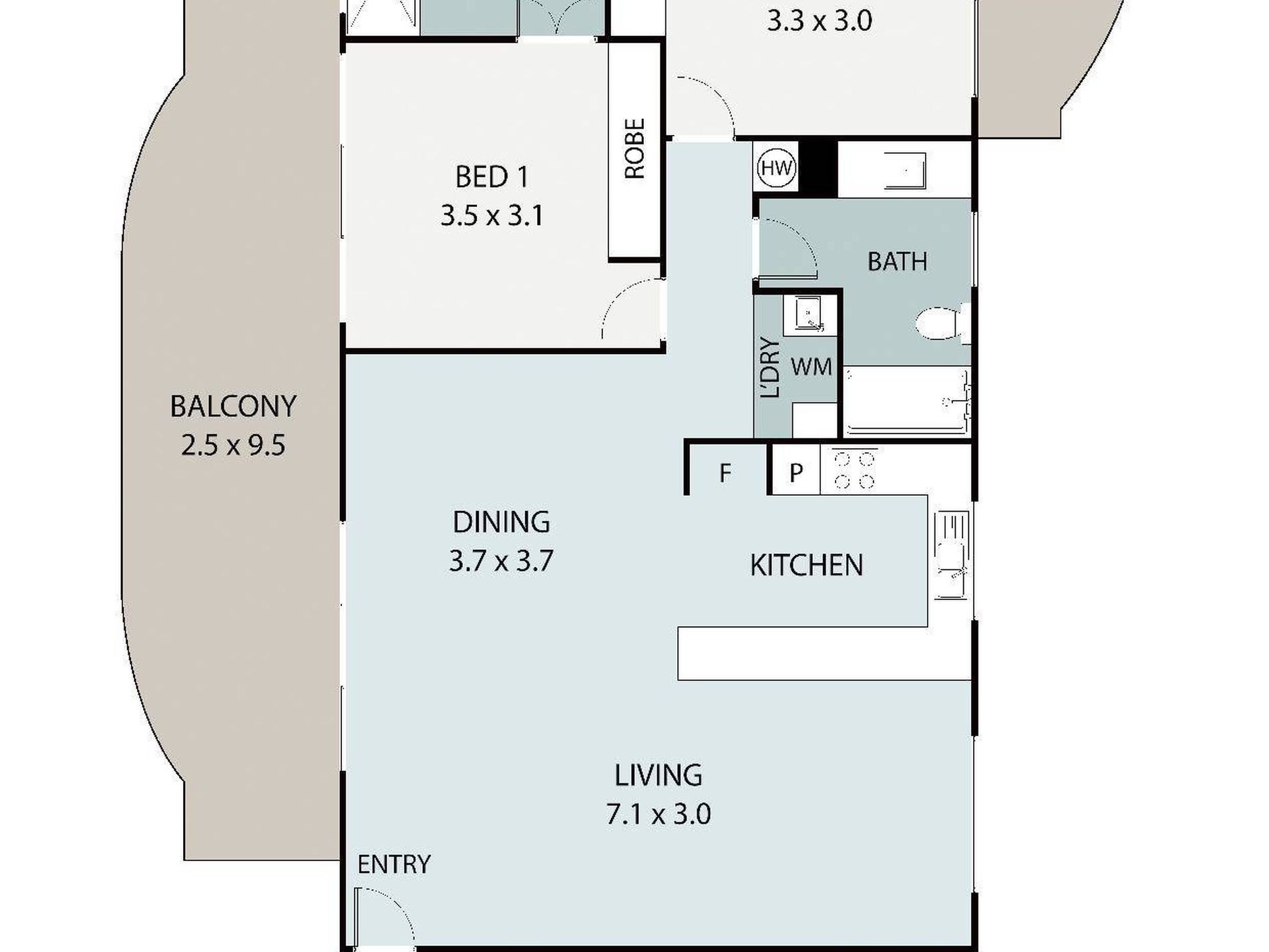 9 / 10 Kyamba Court, Mooloolaba Floor Plan