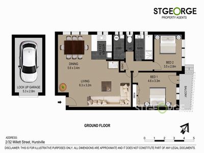 2 / 32 Millett Street, Hurstville