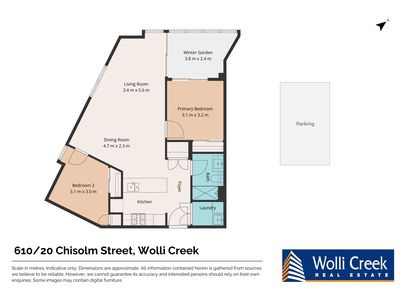 610 / 20 Chisholm Street, Wolli Creek