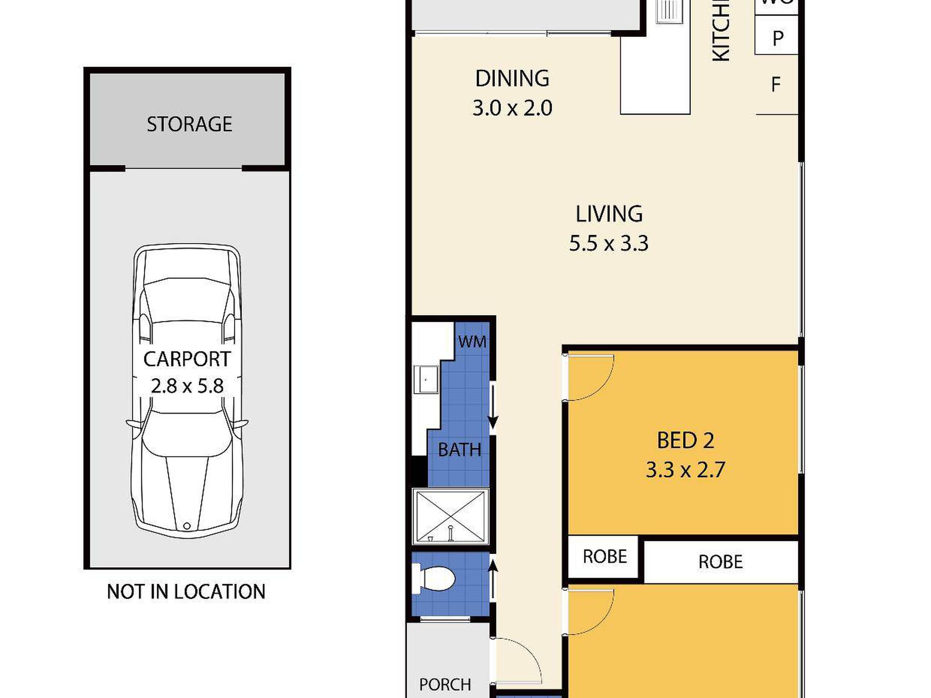 2 / 93 Parkyn Parade, Mooloolaba Floor Plan