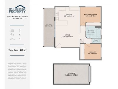 3 / 15 Chelmsford Avenue, Lutwyche