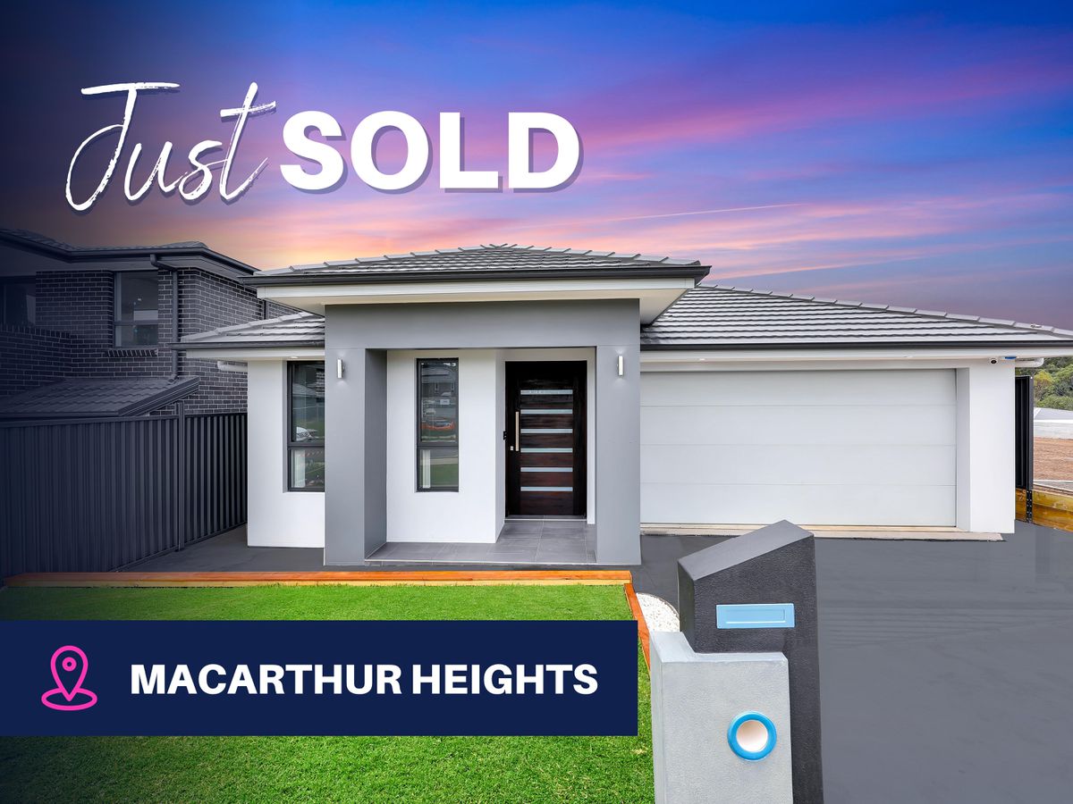 just sold at macarthur heights