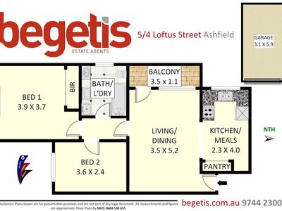 5 / 4 Loftus Street, Ashfield