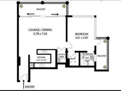 2203 / 1 Hosking Place, Sydney