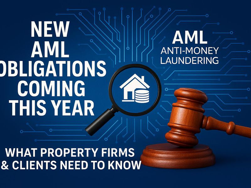 New AML Obligations Coming In This Year: What Property Firms & Clients Need to Know