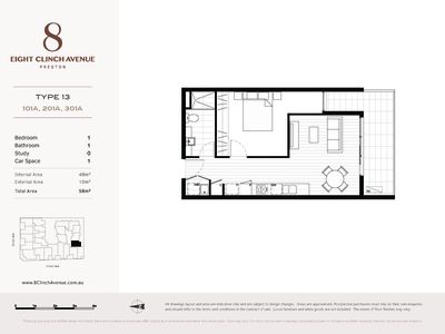 201A / 6 Clinch Avenue, Preston