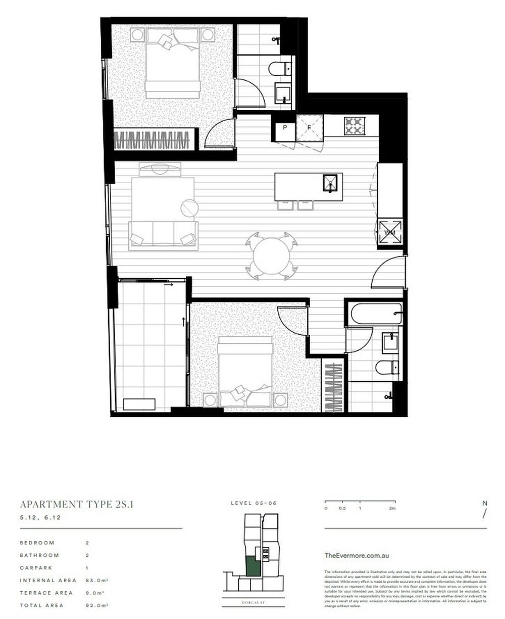 512B / 58-66 Dorcas Street, Southbank