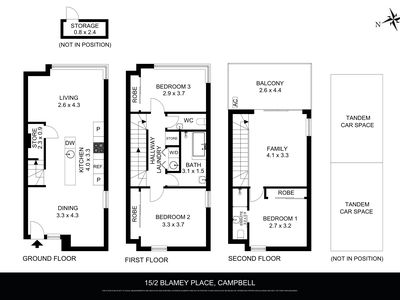 15 / 2 Blamey Place, Campbell