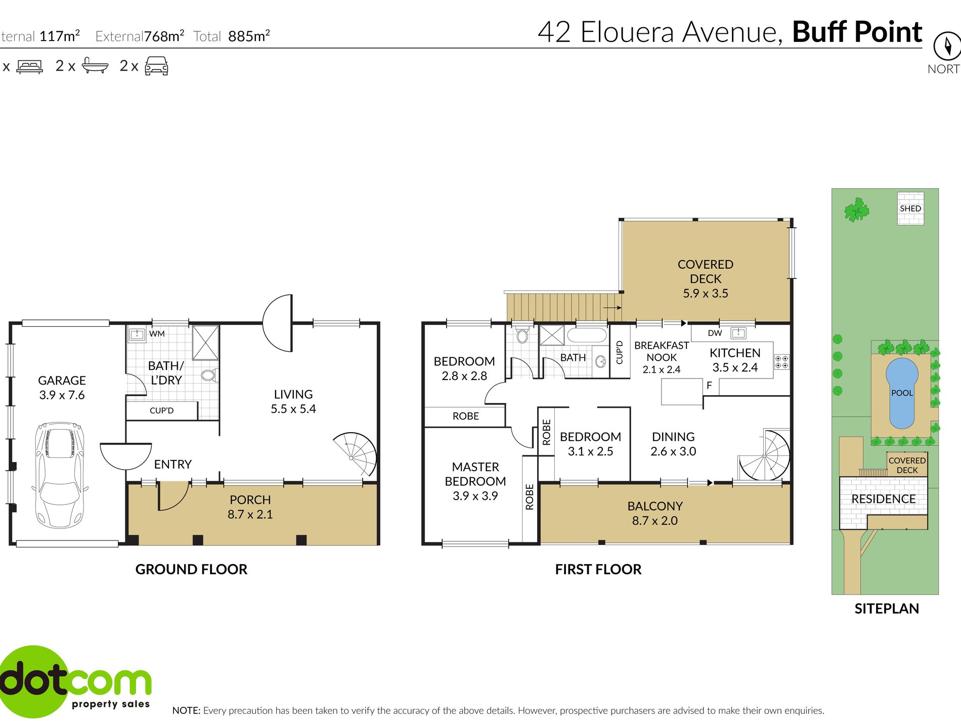 42 Elouera Avenue, Buff Point