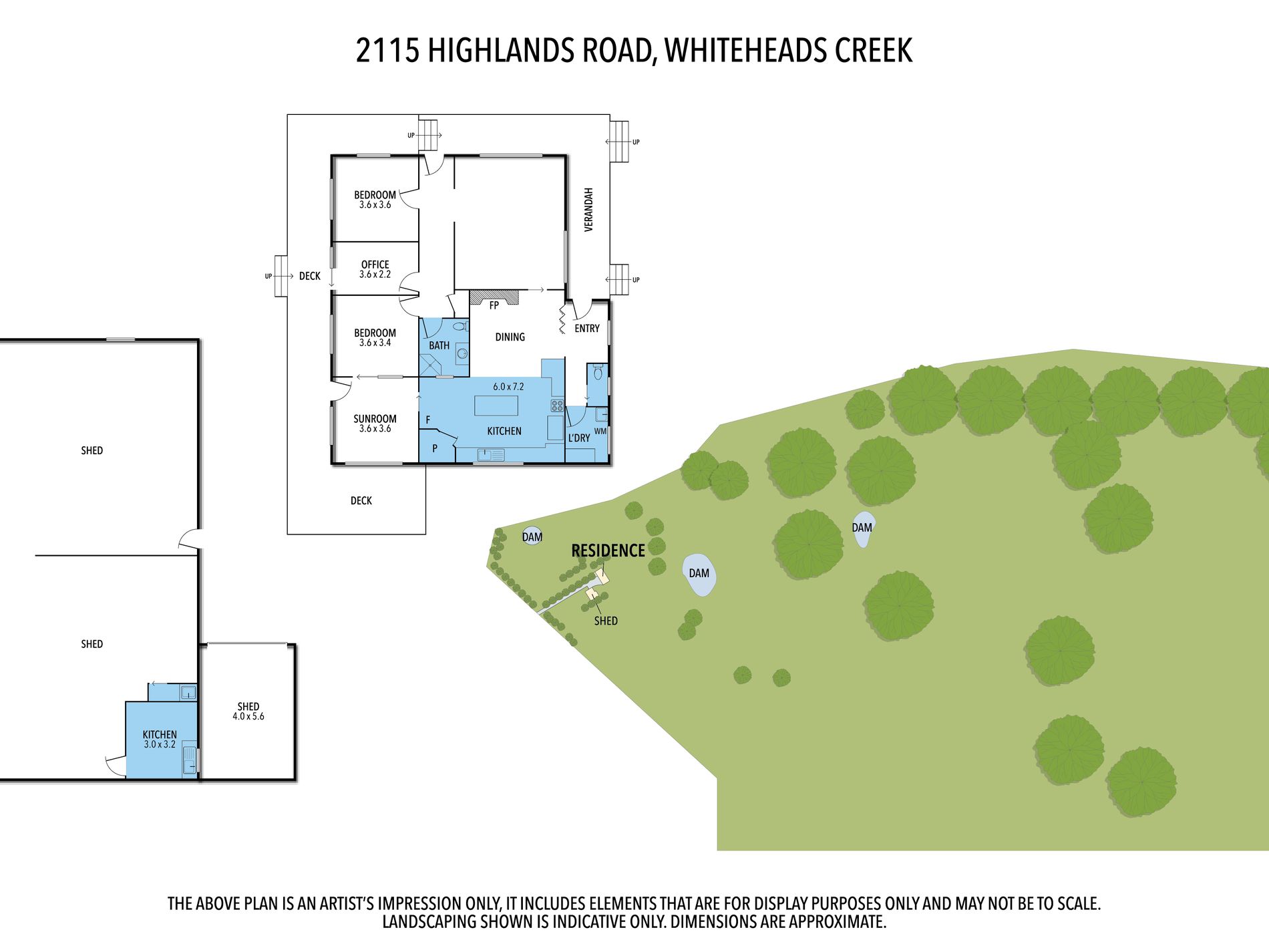 2115 HIGHLANDS ROAD, Whiteheads Creek