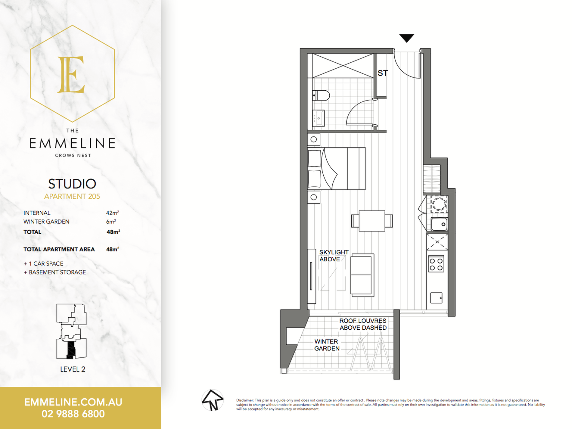 205 / 34-40A Falcon Street, Crows Nest