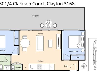 301 / 4 Clarkson Court, Clayton