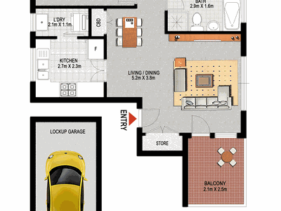 21 / 13A Queen Street, Arncliffe
