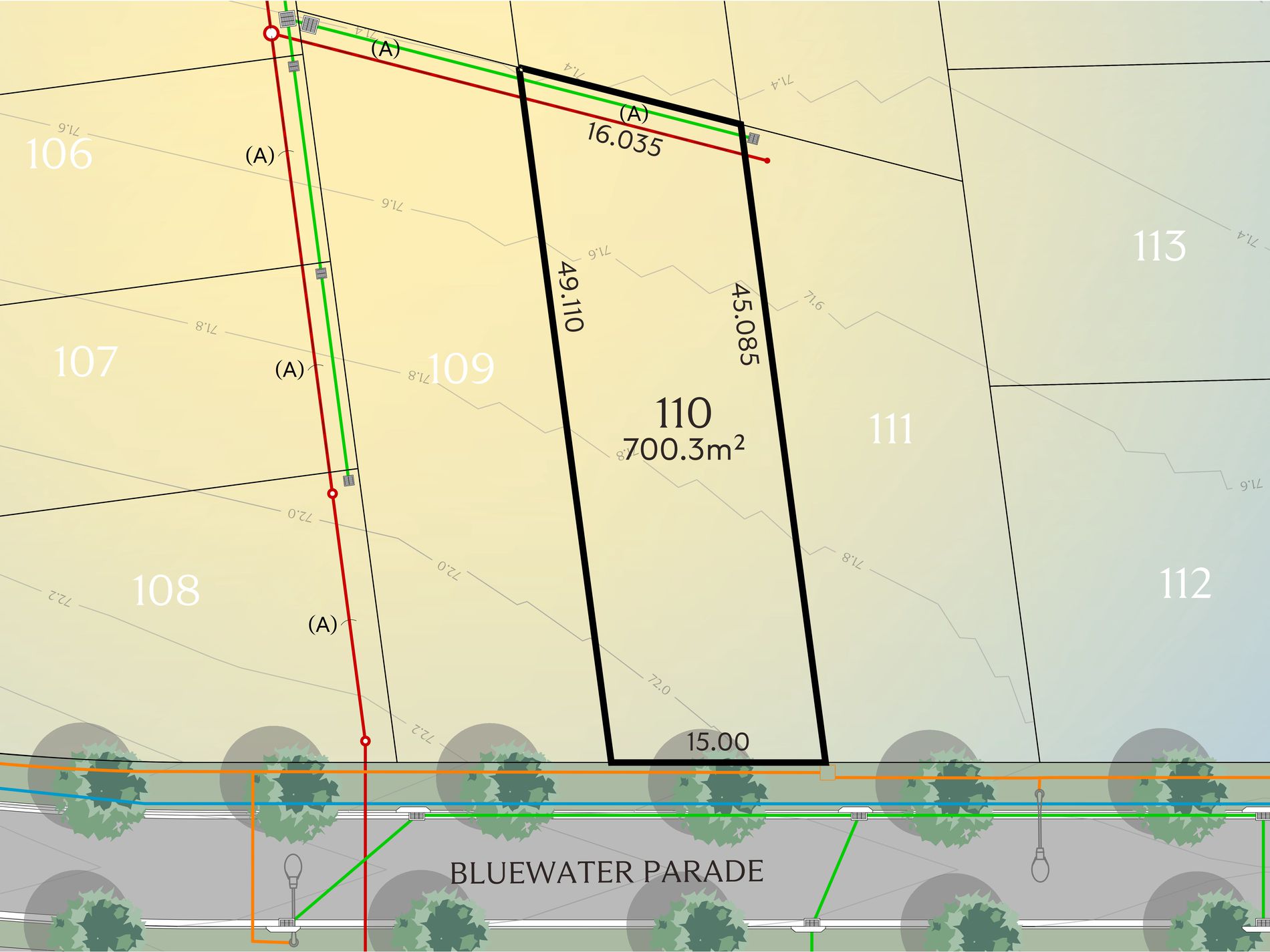 Lot 110, Bluewater Parade, Pinny Beach