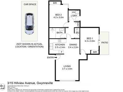 3 / 15 Hillview Avenue , Gwynneville