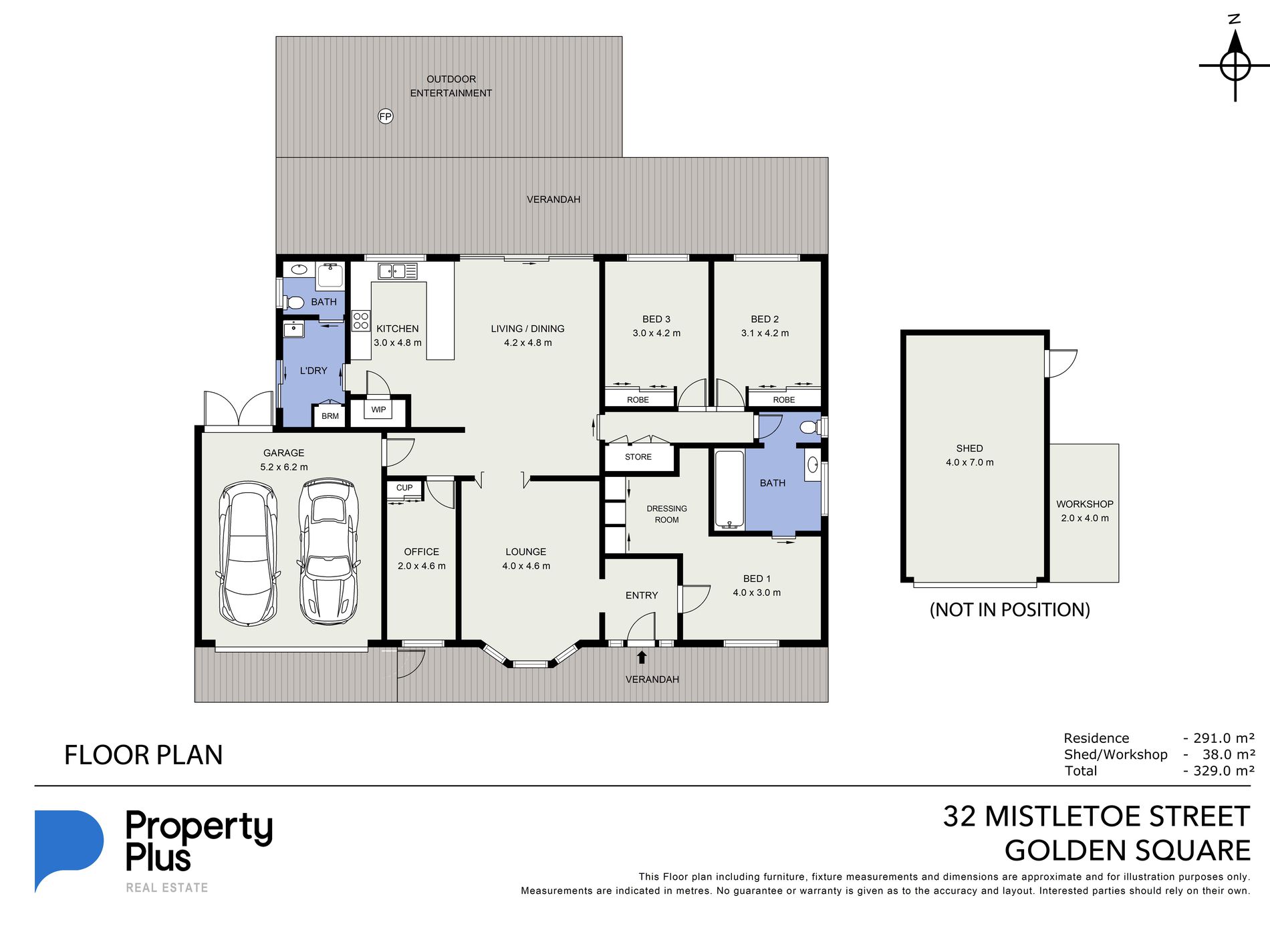 32 Mistletoe Street, Golden Square