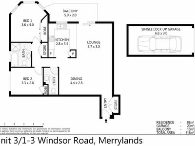 3 / 1-3 Windsor Road, Merrylands