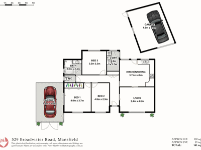 529 Broadwater Road, Mansfield