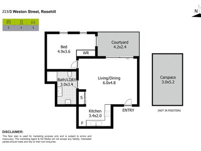 213 / 3-5 Weston Street, Rosehill