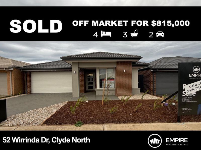 52 Wirrinda Drive, Clyde North